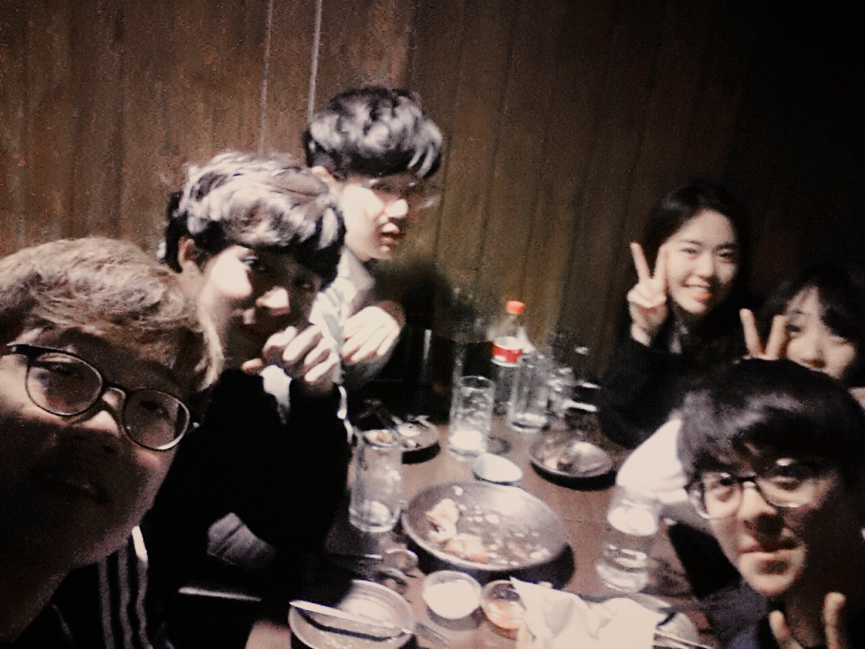 2014 첫 마니또 식사 인증샷입니다:-)