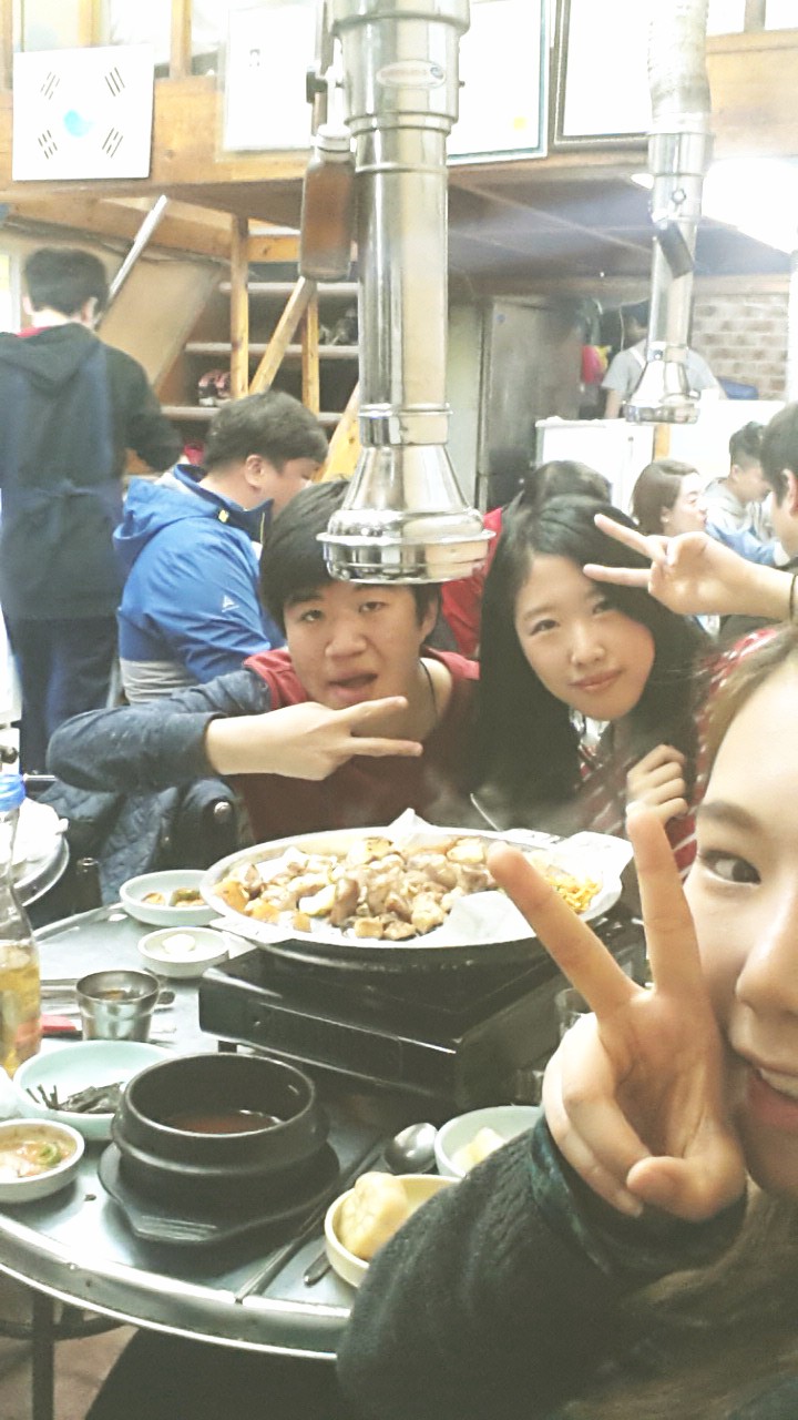 마니또 인증샷입니다