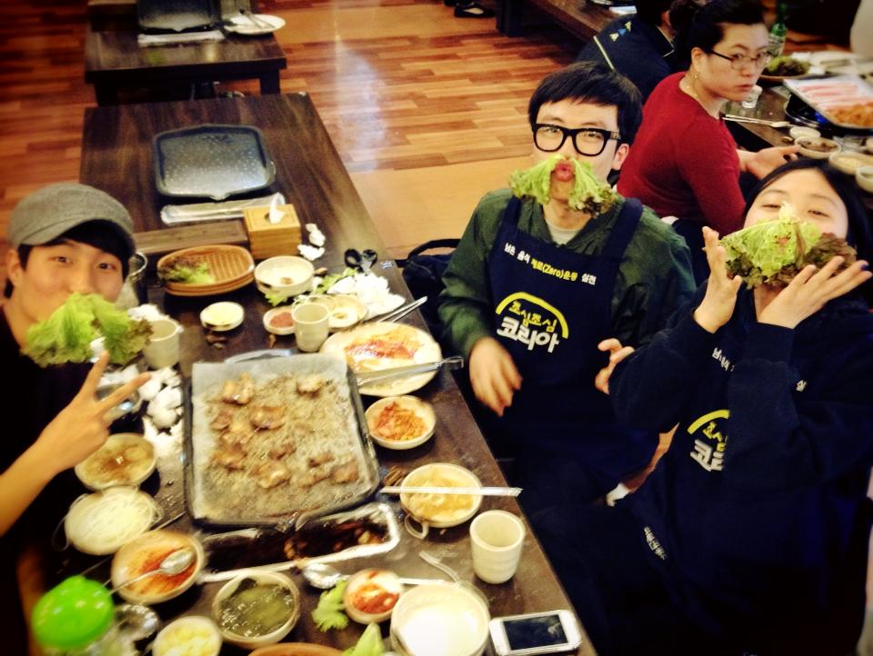 마니또 인증샷입니다.